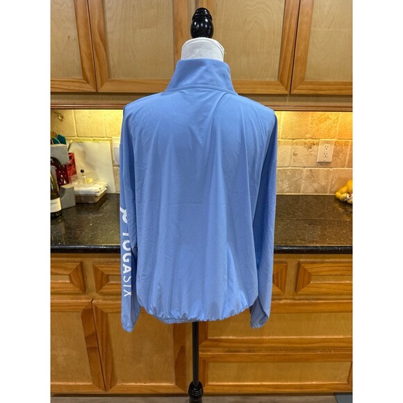 Beyond Yoga Half Zip Pullover Flower Blue M NWT - Picture 9 of 10